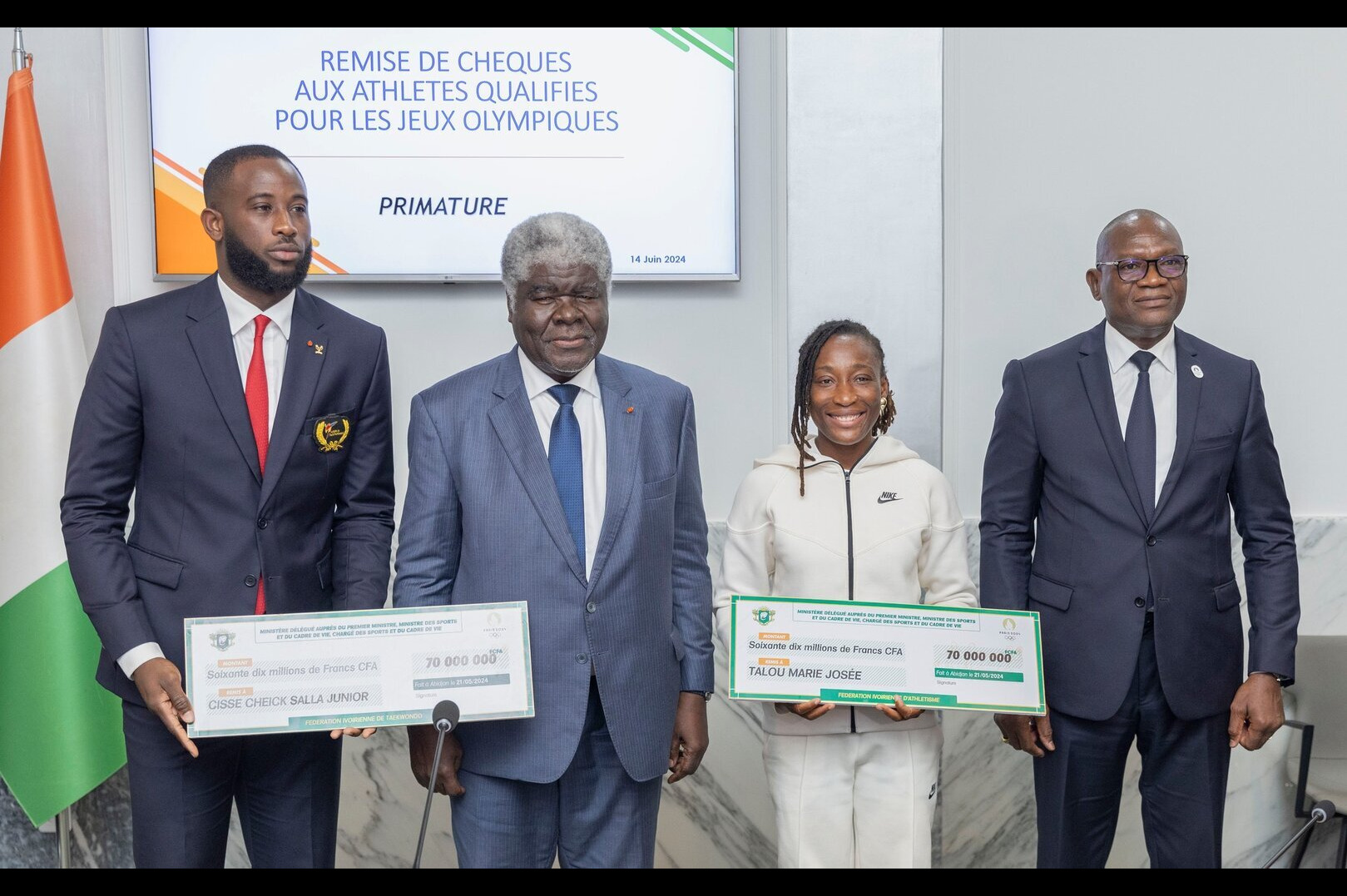 Sports: Government Supports Ivorian Athletes Qualified for the Olympics